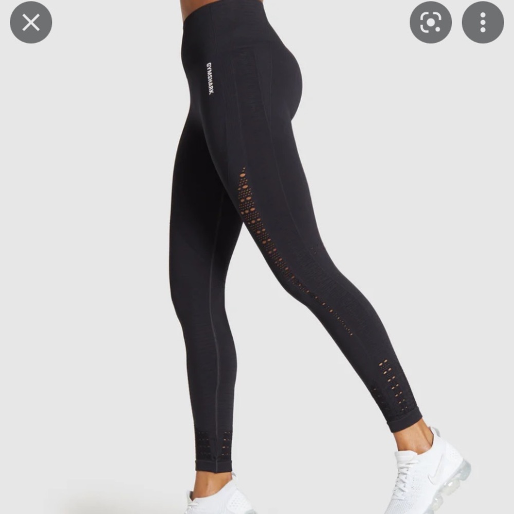Black Gymshark leggings size small